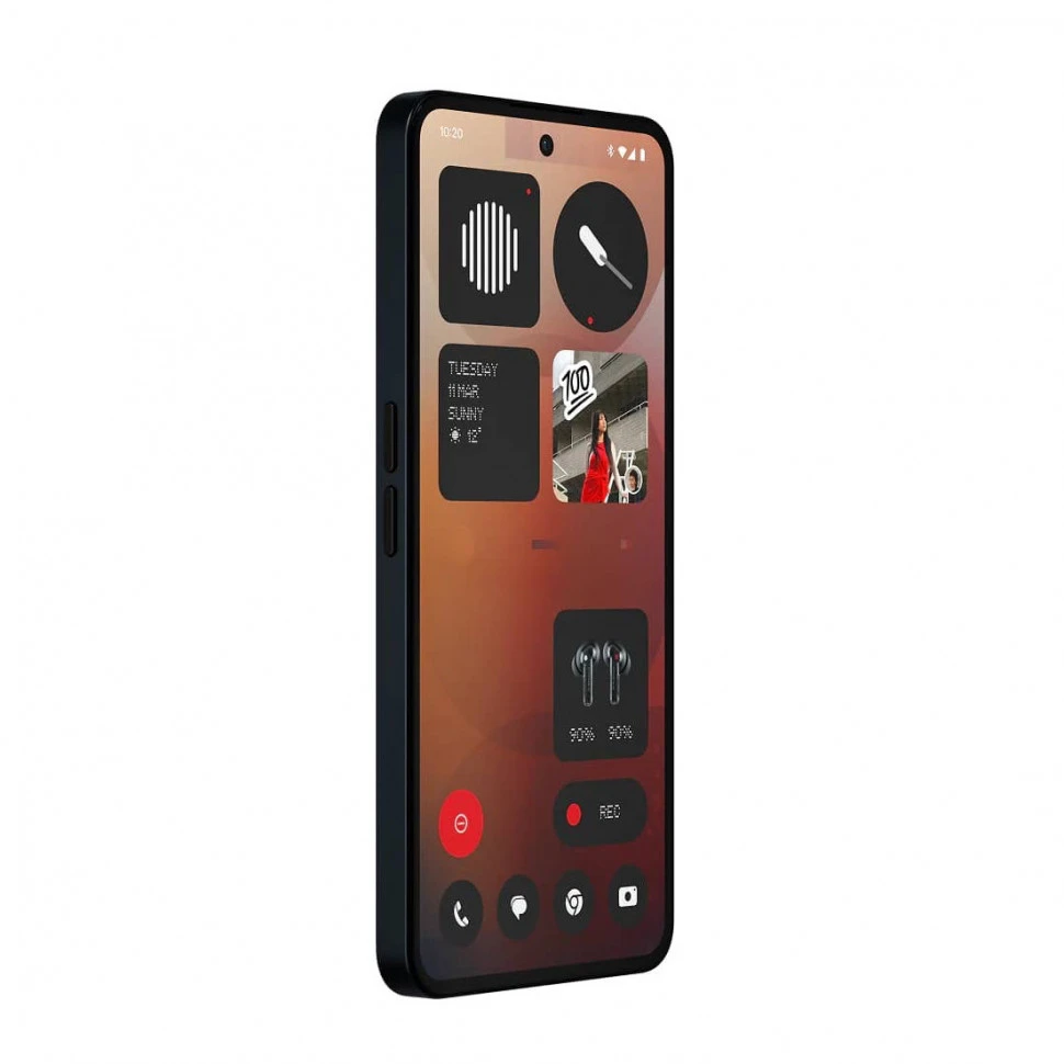 Смартфон Nothing Phone (3a) 12/256GB Черный (Black)