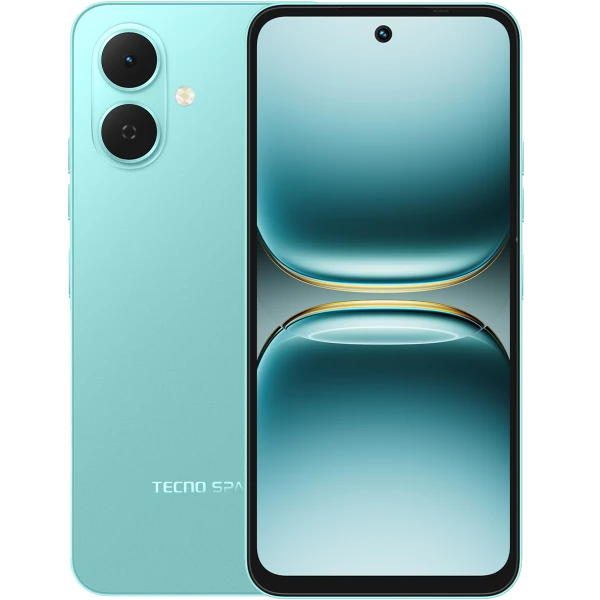 Смартфон TECNO Spark Go 2 3/64GB Зеленый (Turquoise Green)