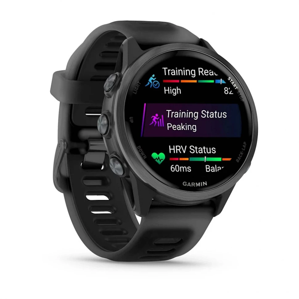 Умные часы Garmin Forerunner 570 42mm Slate Gray Aluminum with Translucent Black/Black Band (010-02970-00)