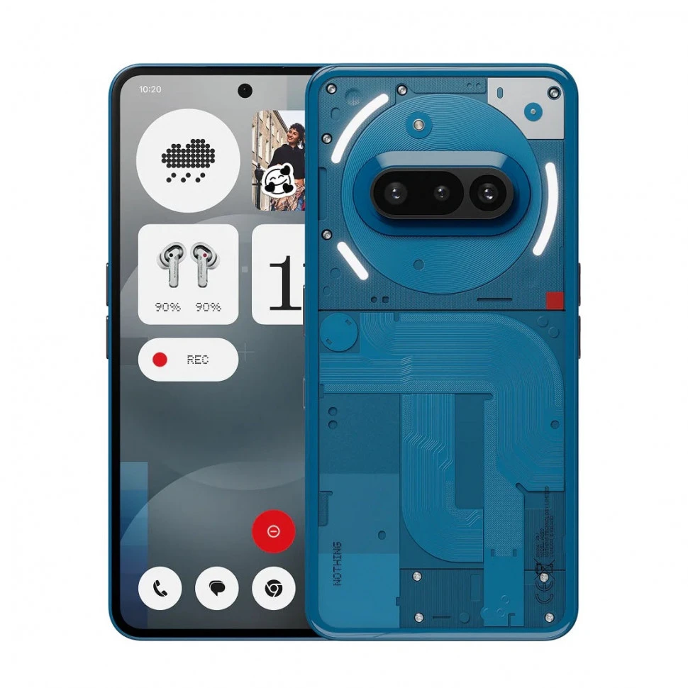 Смартфон Nothing Phone (3a) 12/256GB Синий (Blue)