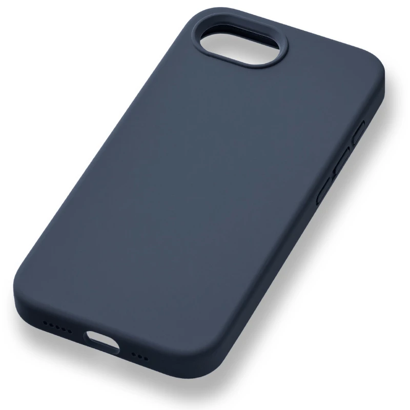 Чехол защитный uBear Touch Mag Case для iPhone 16e Темно-синий