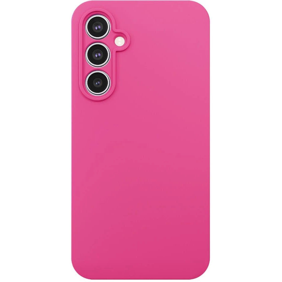 Чехол защитный VLP Aster Case для Samsung Galaxy A35 Ярко-розовый