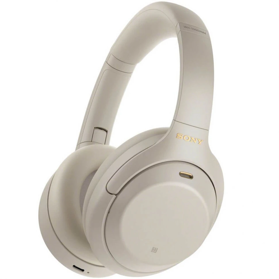 Беспроводные наушники Sony WH-1000XM4 Серебро (Platinum Silver)