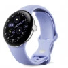Умные часы Google Pixel Watch 4 41mm Wi-Fi Серебряный/Фиолетовый (Polished Silver/Iris)