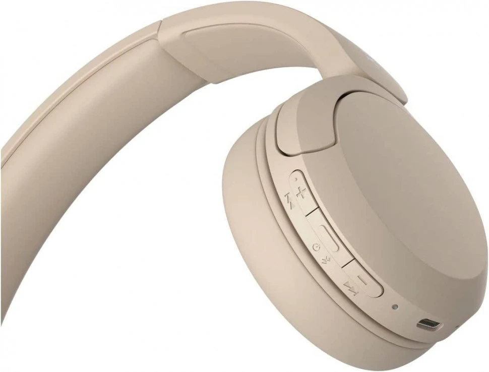 Беспроводные наушники Sony WH-CH520 Бежевый (Beige)
