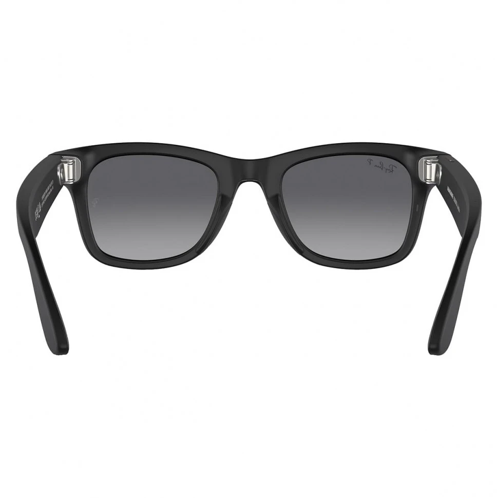 Умные очки Ray-Ban Wayfarer Matte Black/Polarized Graphite Gradient (RW4006)