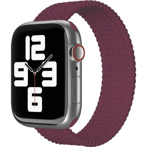 Ремешок VLP Braided Band для Apple Watch 44/45/46/49mm (L/XL) Марсала