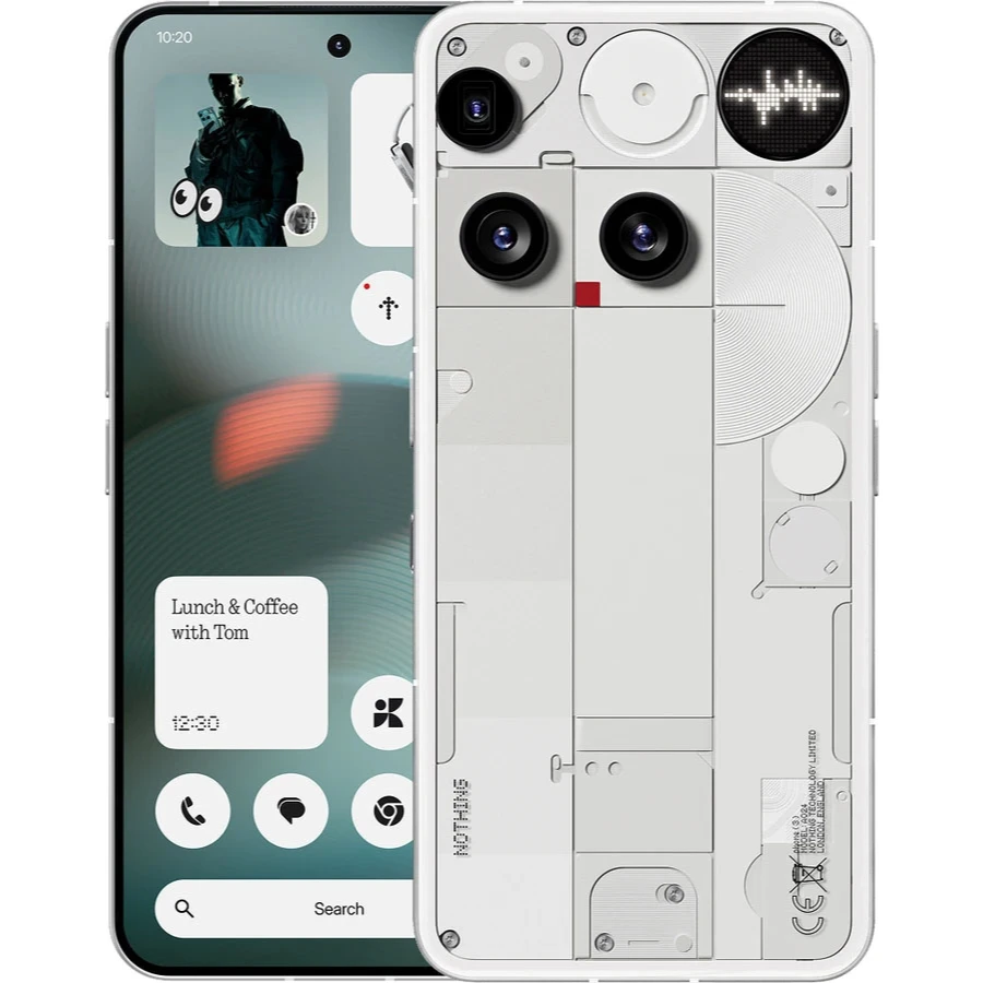 Смартфон Nothing Phone (3) 12/256GB Белый (White)