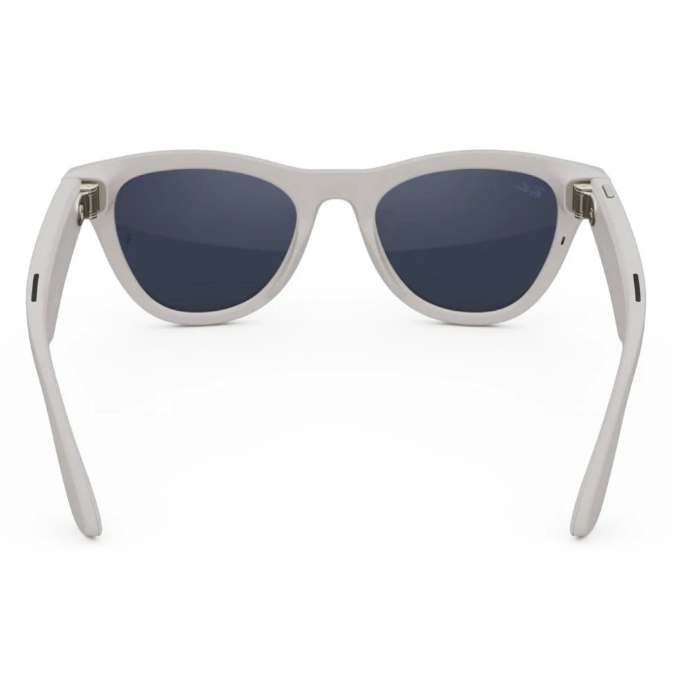 Умные очки Ray-Ban Skyler Shiny Chalky Gray/Sapphire Transitions (RW4010)