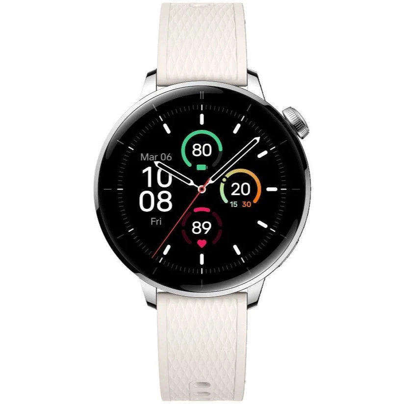 Умные часы OnePlus Watch 3 43mm Серебро (Silver Steel)