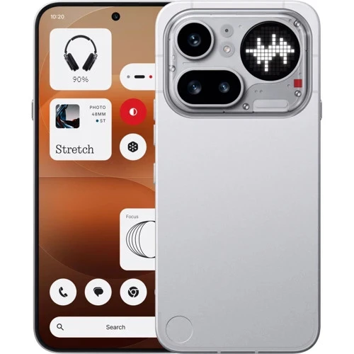 Смартфон Nothing Phone (4a) Pro 8/128GB Серебро (Silver)