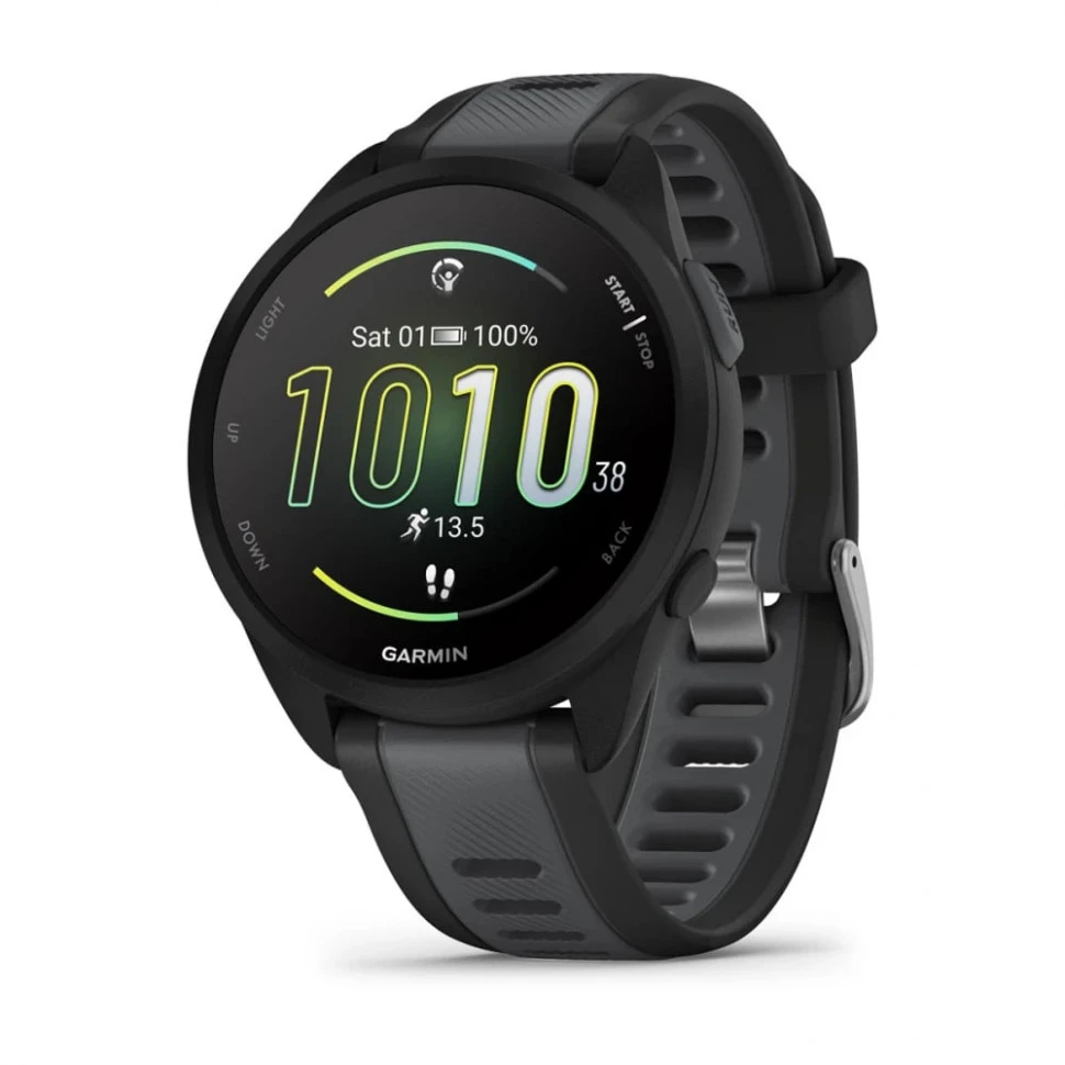 Умные часы Garmin Forerunner 165 Black/Slate Gray (010-02863-20)