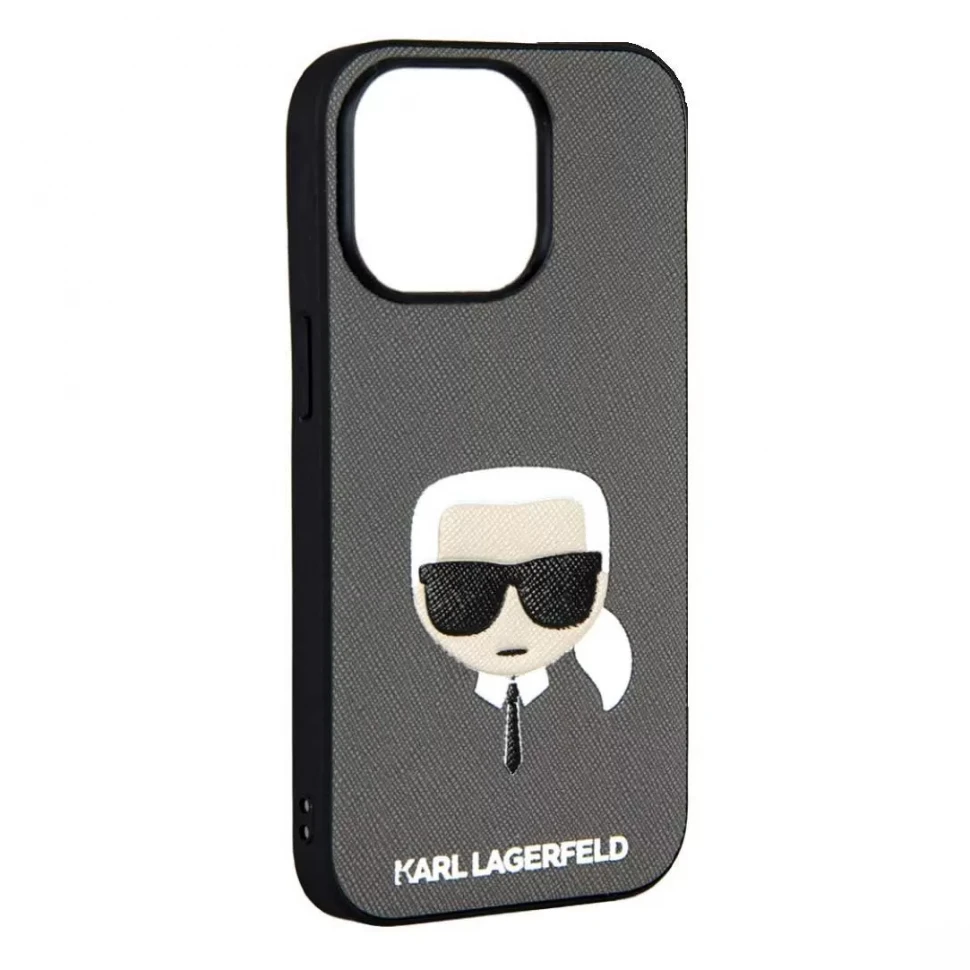 Чехол защитный Karl Lagerfeld для iPhone 15 Plus Rubber Case Karl and Choupette