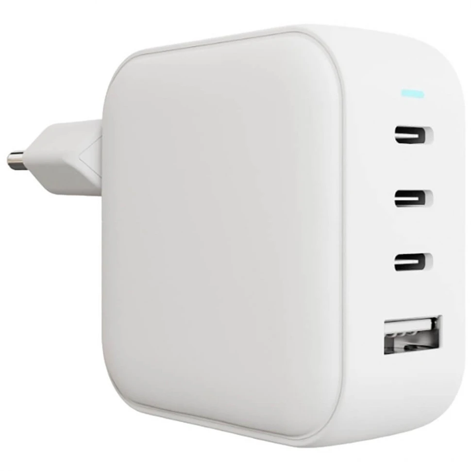 Сетевое зарядное устройство VLP G-Charge 100W 3xUSB-C+USB-A PD QC Белый