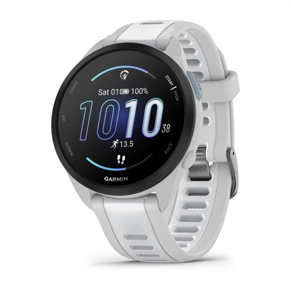 Умные часы Garmin Forerunner 165 Mist Gray/Whitestone (010-02863-21)