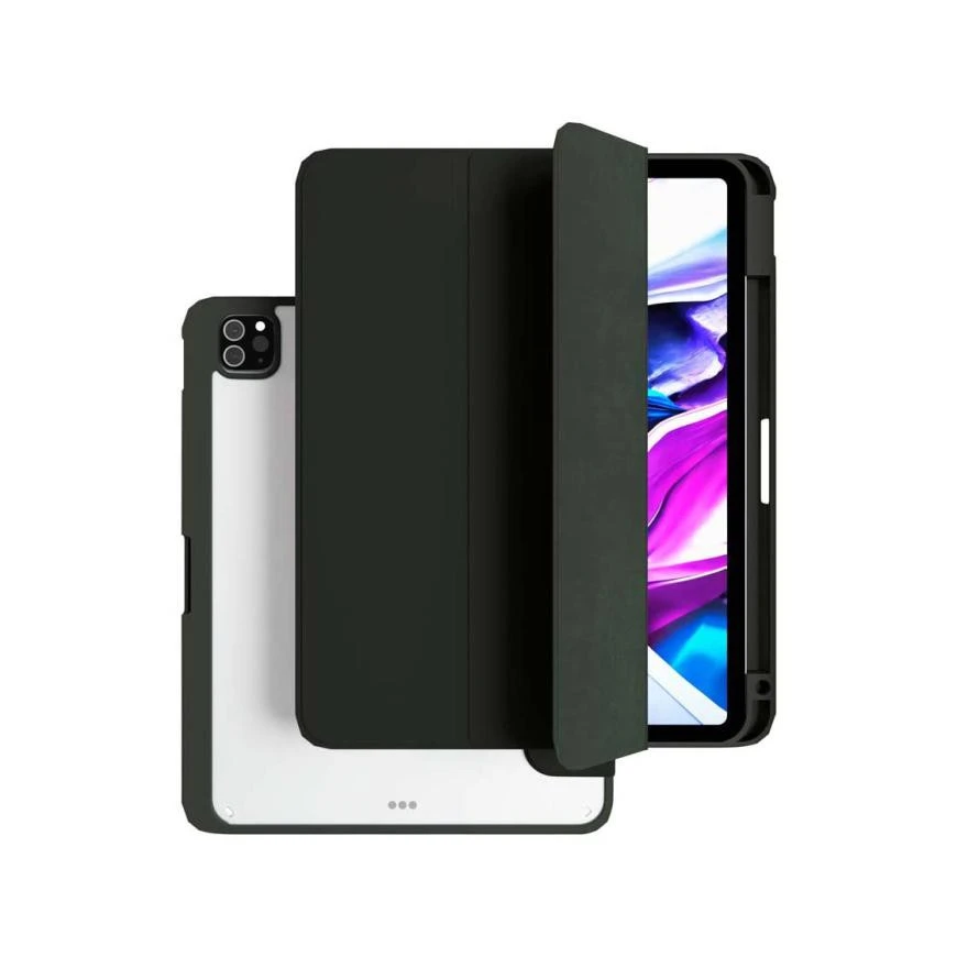 Чехол защитный VLP Split Folio для iPad Pro 13 Темно-зеленый