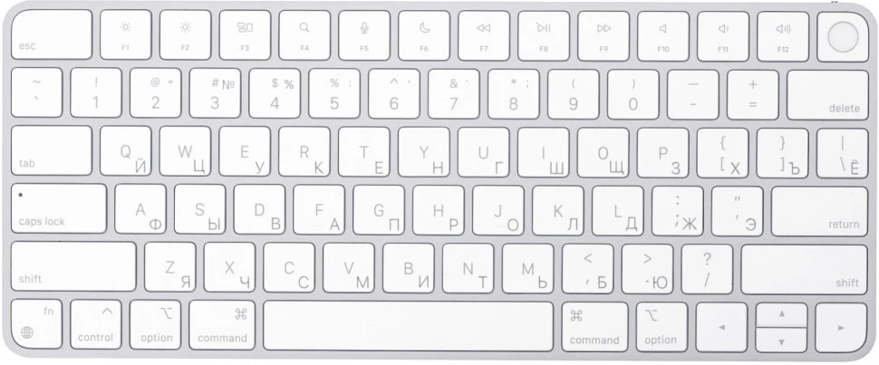 Клавиатура Apple Magic Keyboard with Touch ID Белый (MK293)