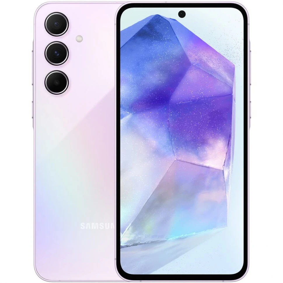 Смартфон Samsung Galaxy A55 5G 12/256GB Лаванда (Awesome Lilac)