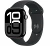 Умные часы Apple Watch Series 10 46mm Jet Black Aluminum Case with Black Sport Band (S/M)