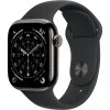 Умные часы Apple Watch Series 11 42mm Slate Titanium Case with Black Sport Band (S/M)