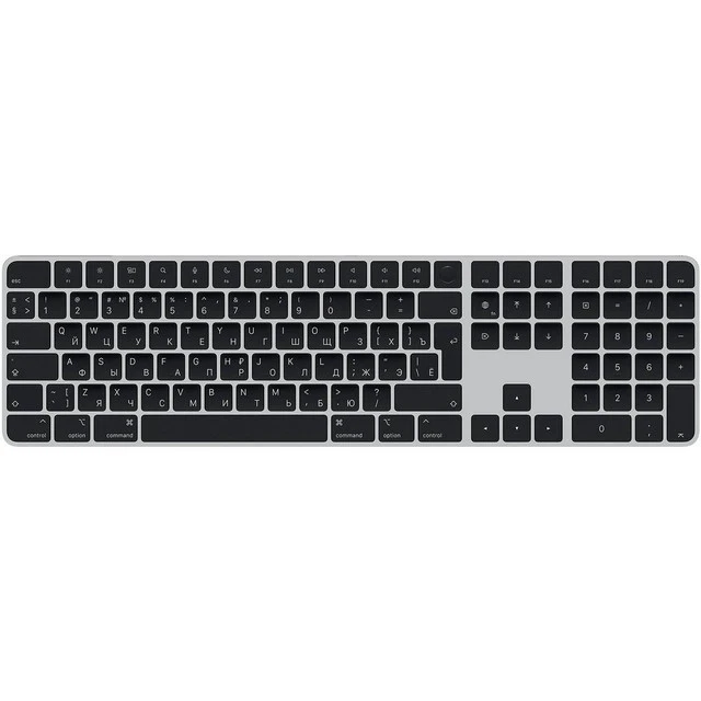 Клавиатура Apple Magic Keyboard with Touch ID and Numeric Keypad Черный (MMMR3)