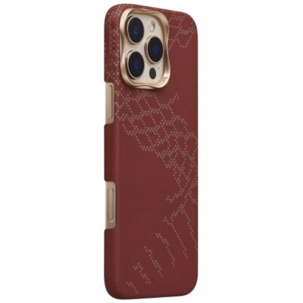 Чехол защитный Tactile Woven Snake Ridge для iPhone 16 Pro Max Sunny