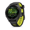Умные часы Garmin Forerunner 265s 42mm Black Bezel and Case with Black/Amp Yellow Silicone Band (010-02810-03)