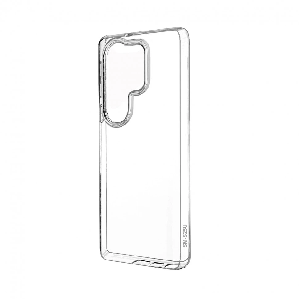 Чехол защитный силиконовый для Samsung Galaxy S25 Ultra TPU Clear Card Прозрачный