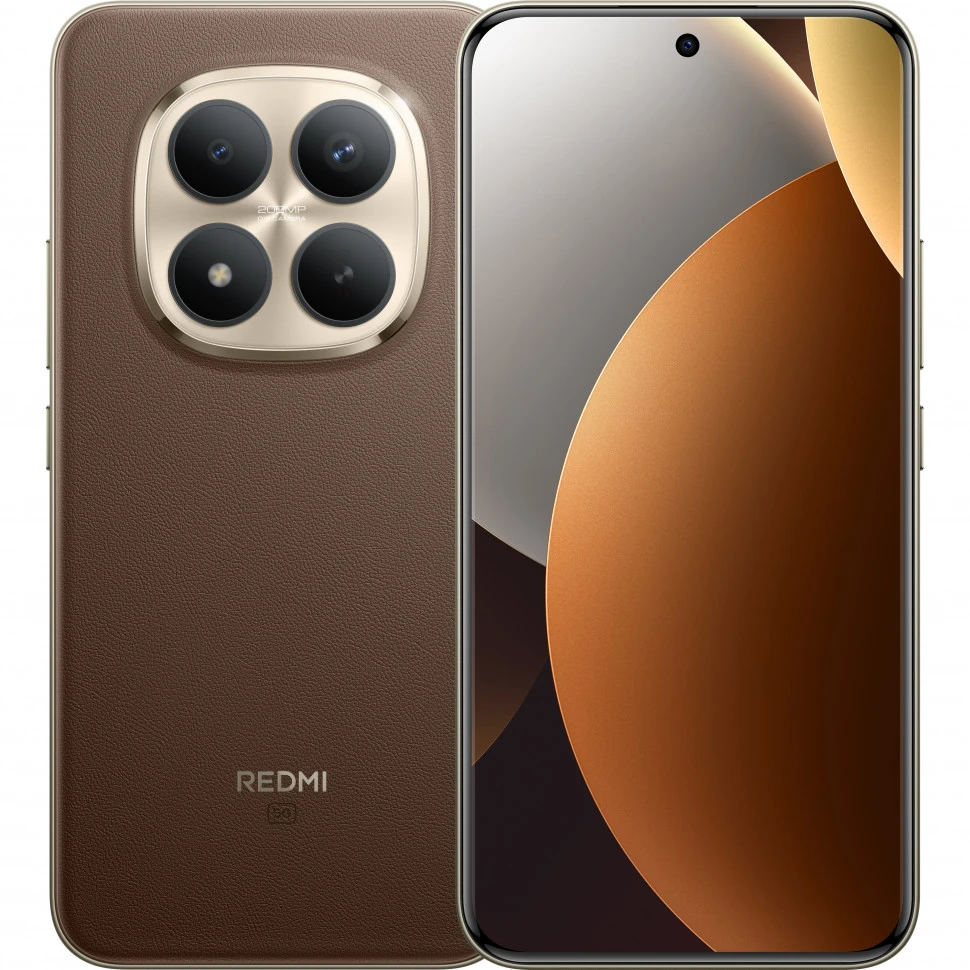 Смартфон Xiaomi Redmi Note 15 Pro+ 5G 8/256GB Коричневый (Mocha Brown)