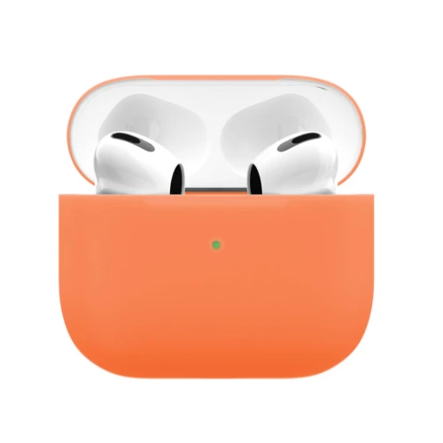Чехол для наушников VLP Silicone Case Ultraslim для AirPods 3 Orange