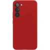 Чехол защитный VLP Silicone Case для Samsung Galaxy S23 Красный