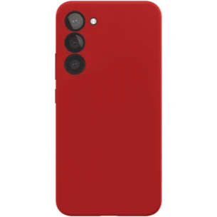Чехол защитный VLP Silicone Case для Samsung Galaxy S23 Красный