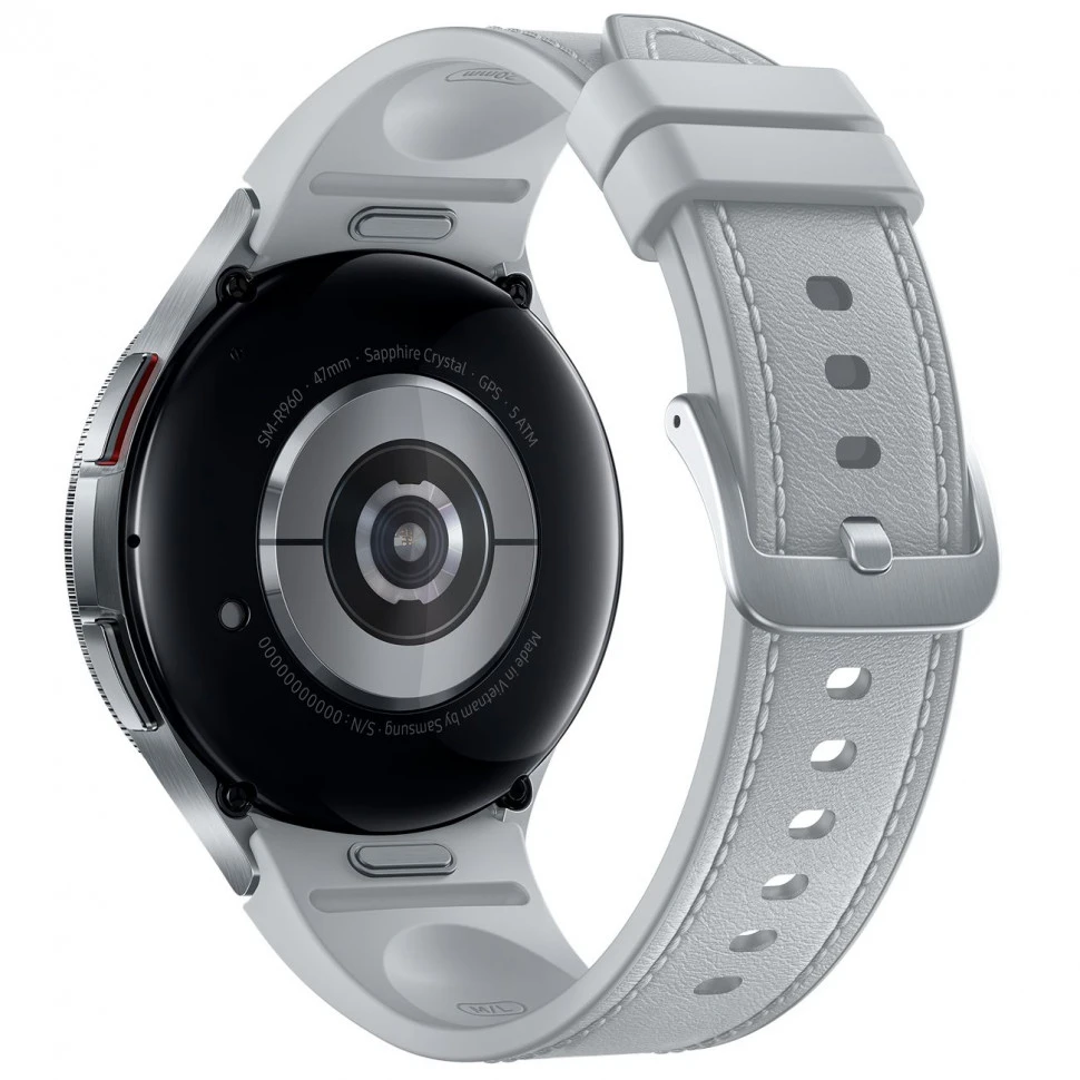 Умные часы Samsung Galaxy Watch6 Classic LTE 47mm Серебро (Silver)