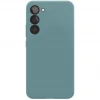 Чехол защитный VLP Silicone Case для Samsung Galaxy S23+ Зеленый