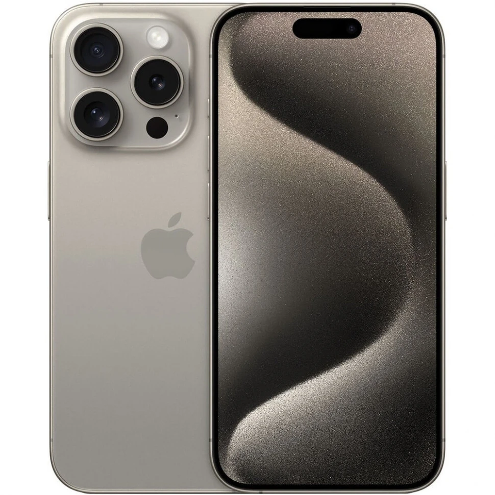 Смартфон Apple iPhone 15 Pro 1024GB Натуральный титан (Natural Titanium)