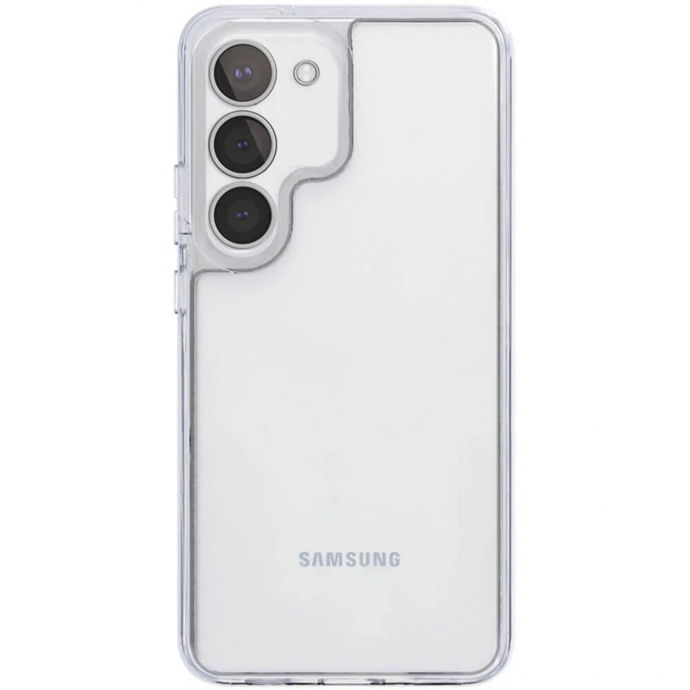 Чехол защитный VLP Diamond Case для Samsung Galaxy S24 Прозрачный