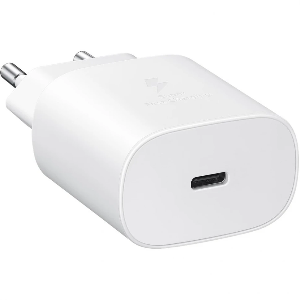Сетевое зарядное устройство Samsung Super Fast Charging 25W Белый