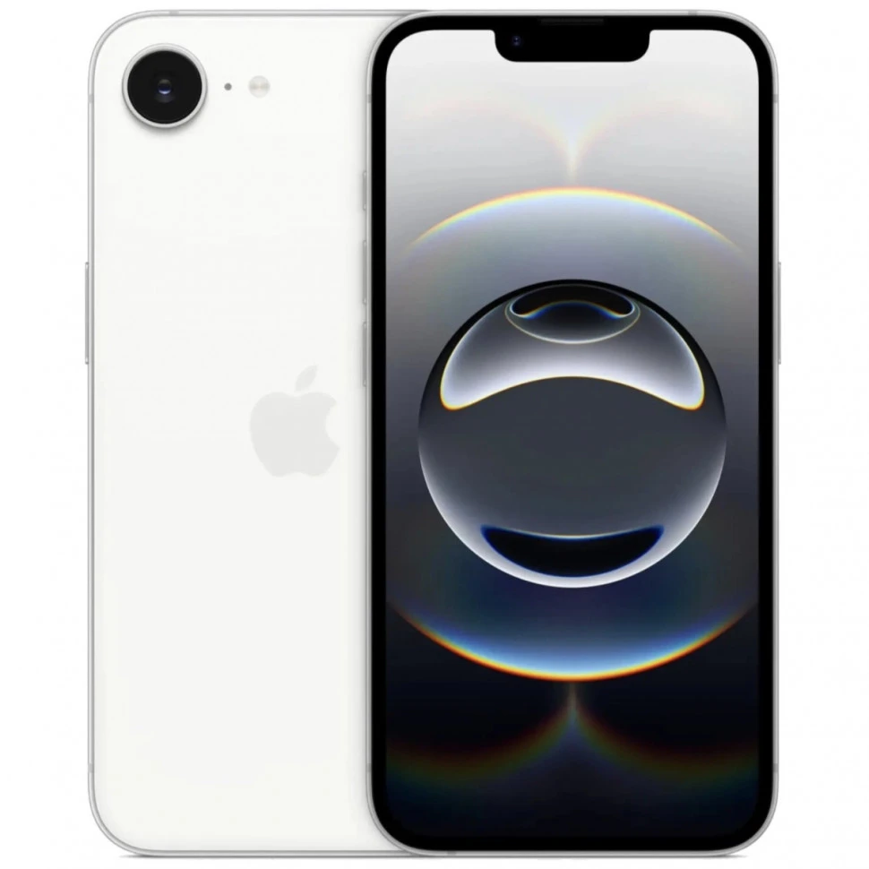 Смартфон Apple iPhone 16e 128GB Белый (White) eSIM