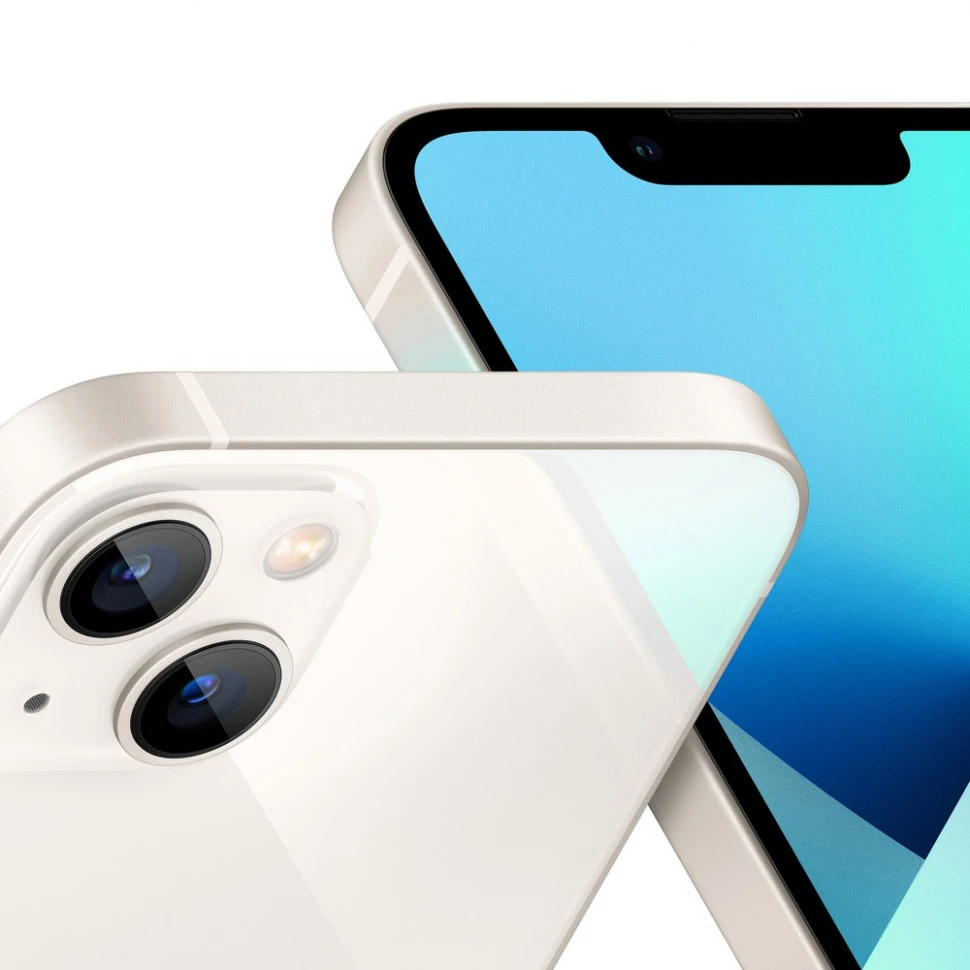 Смартфон Apple iPhone 13 128GB Белый (Starlight) DualSim