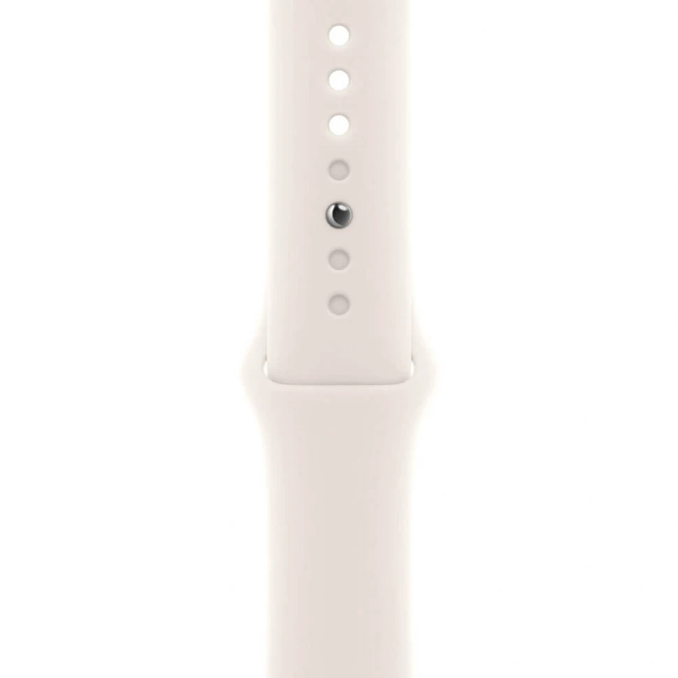 Умные часы Apple Watch Series 10 46mm Silver Aluminum Case with Starlight Sport Band (M/L)