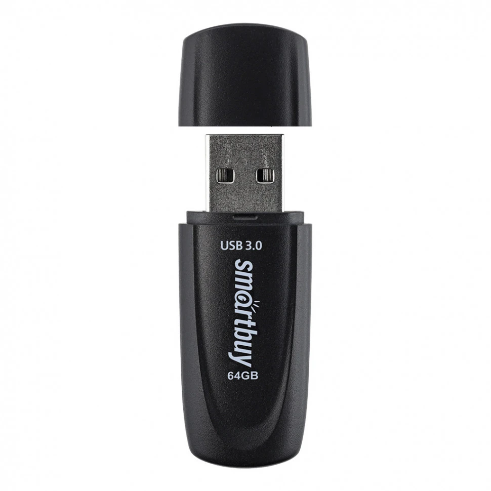 Флеш-накопитель SmartBuy 64GB Scout Black (SB064GB3SCK)