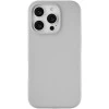 Чехол защитный uBear Touch Mag Case для iPhone 16 Pro Светло-серый