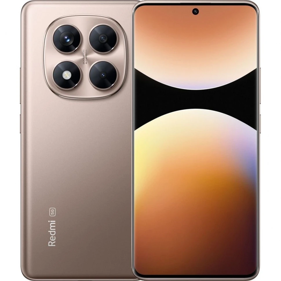 Смартфон Xiaomi Redmi Note 14 Pro 5G 12/256GB Золотой (Sand Gold)