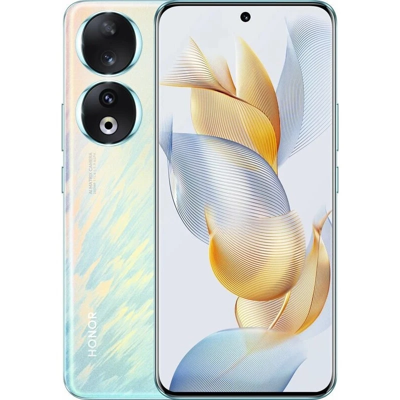 Смартфон HONOR 90 12/256GB Голубой (Peacock Blue)