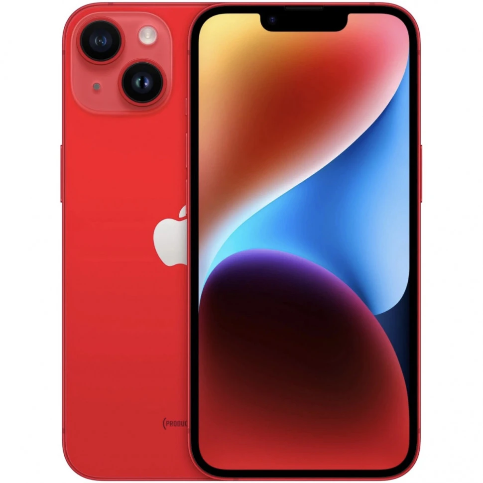Смартфон Apple iPhone 14 512GB Красный (Red) DualSim