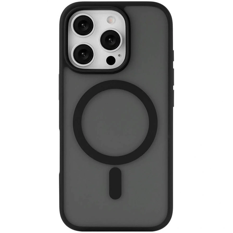 Чехол защитный uBear Cloud Mag Case для iPhone 16 Pro Черный