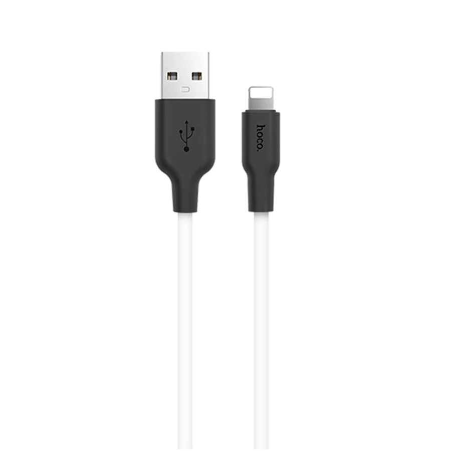 Кабель HOCO X21 USB to Lightning 1m Белый