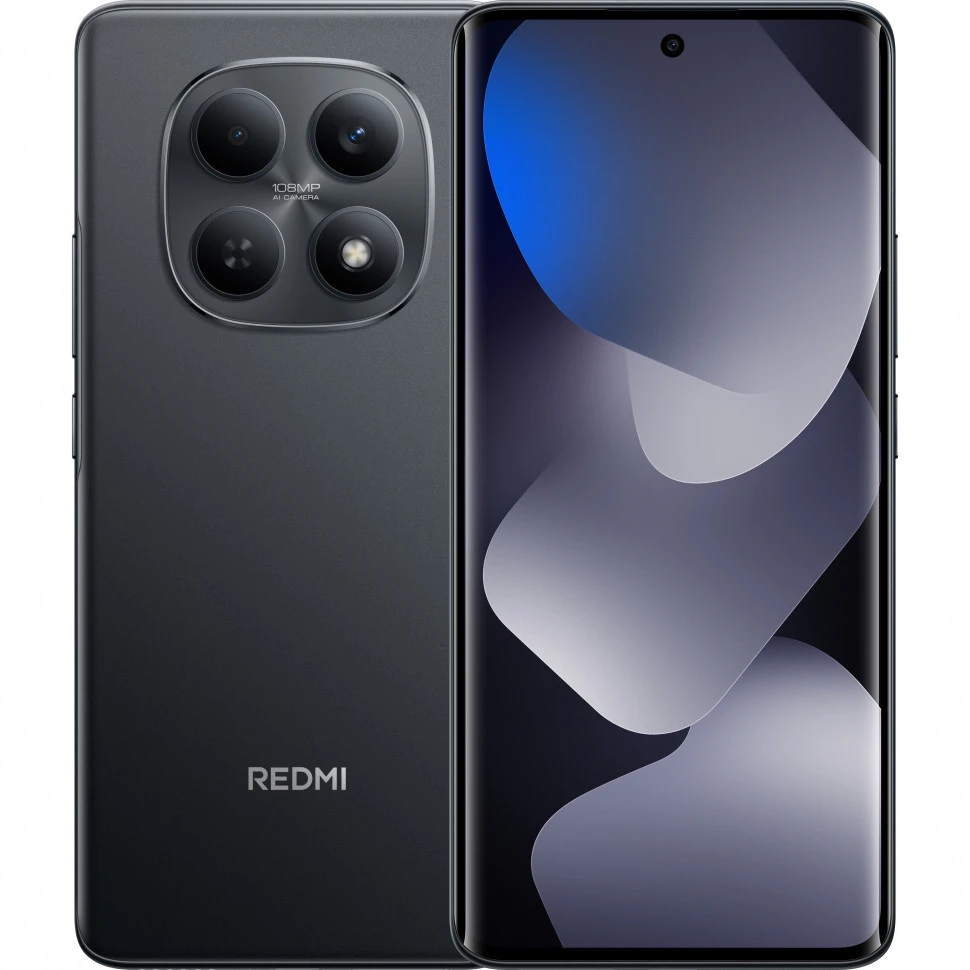 Смартфон Xiaomi Redmi Note 15 4G 8/256GB Черный (Black)