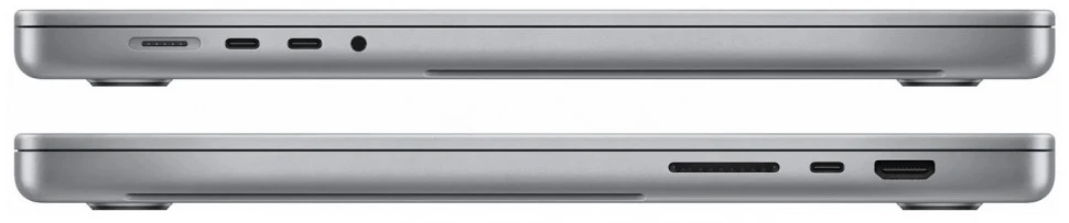 Ноутбук Apple MacBook Pro 14 Late 2021 MKGP3 (M1 Pro 14-Core GPU, 16/512GB) Серый космос (Space Gray)