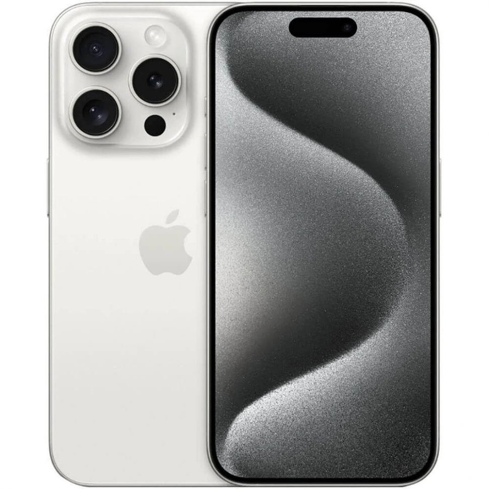 Смартфон Apple iPhone 15 Pro Max 512GB Белый титан (White Titanium) DualSim
